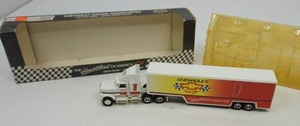 Vintage 1993 Ertl Chevrolet Racing Transporter Truck Die Cast Metal Limited Edtn