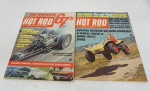 1966 AugustOctober Hot Rod Magazines...Meyers Manx Dune Buggies, The Swingin 67s Tom Mongoose McEwen