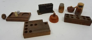 Collection of Hand Crafted Folk Art Miniatures