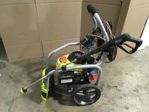 lot 9 image: Ryobi 3100 PSI 2.3 GPM Cold Water Gas Pressure Washer Honda used customer return see picture