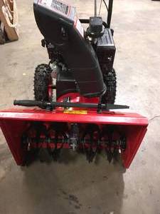 lot 24 image: Power Smart 24 in. 2-Stage Electric Start Gas Snow Blower not used open box customer returns see pictures