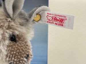 lot 964 image: Steiff Baby Donkey Limited Edition Ornament made by the Steiff North American Christmas Exclusive