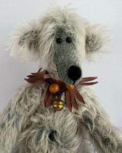 lot 946 image: Artisan Mohair Bear Doll