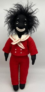 lot 950A image: Patty Gorham Golliwog Family of Dolls