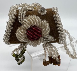 lot 1109 image: Antique Iroquois Beaded Whimsy, Doll Cloisonn Handbag and more