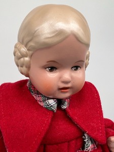 lot 1099 image: Vintage Schildkot Turtlemark Celluloid Doll 25