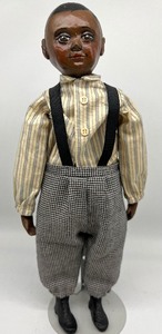 lot 960A image: Sue Johnson Black Male Doll