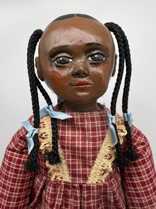 lot 961A image: Sue Johnson Mossey Black Female Doll