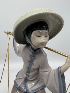 lot 1203 image: Lladro Chinita en el Mercado Collectible Figurine #5172