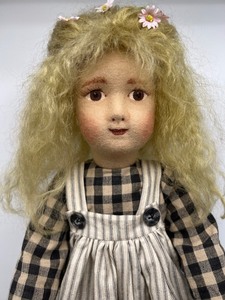 lot 963A image: Patty Gorham Artisan Felt Girl Doll
