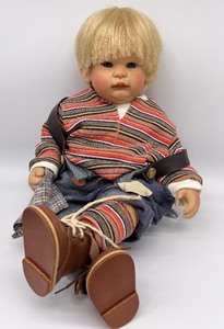 lot 999 image: Gotz Eder Boy Doll by Suzie Eimer