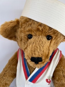 lot 1017 image: Sailor Mohair Bear Malcom by Melodie with Fancy Stuffins