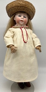 lot 1037 image: Antique Doll Swaine Co Dip 3 Germany Bisque Baby Doll