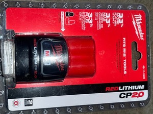 lot 27 image: M12 12-Volt Lithium-Ion 2.0 Ah Compact Battery Pack