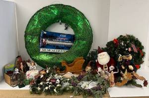 Large Group Of Christmas Decor