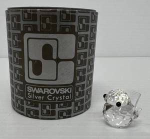 Swarovski Silver Crystal Bird 1 x 1