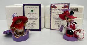 Two Hamilton Collection Pieces 1 Charming Tails  All Girls Love Diamonds And Pearls 1 Shopping With Hattitude Mini Mouse