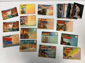 Group Of Antique Postcards Some With Antique Stamps