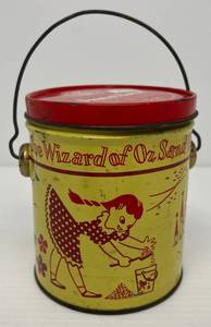 Antique (RARE) Wizard Of Oz. Peanut Butter Tin