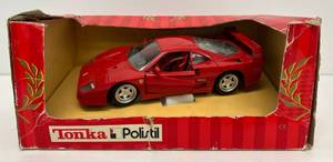 Tonka Polistil Ferrari F40 Die-Cast NIB (Box Is Beat Up)