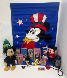 Group Of Vintage Disney Items