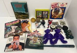 Group Of Misc. Vintage Sports Items