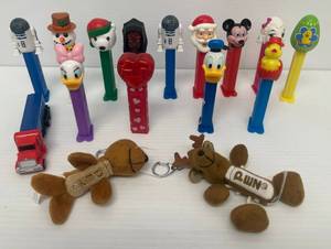 Group Of Vintage Pez Dispensers