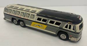 Antique Tin Friction Greyhound Bus