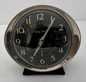 Vintage Westclox Baby Ben Alarm Clock (Works)