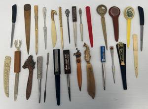 Group Of Misc. Vintage Letter Openers