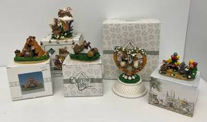 Group Of Charming Tails Figures With Boxes