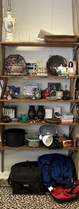 Six Shelves Full Of Misc. Vintage Items