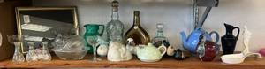 Shelf Full Of Misc. Vintage Items