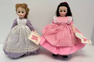Two Madame Alexander Dolls Little Women