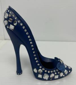 Group Of Misc. Decorative Shoes 2 Wine Bottle Holder 2 Jewelry Holders