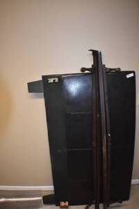 Bedframe and headboard