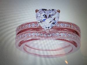14K Rose Gold Over Sterling Silver ...