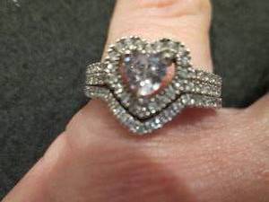 Sofia B. Sterling Silver Heart CZ H...
