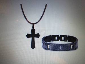 Steeltime Mens Black Ion-Plated St...