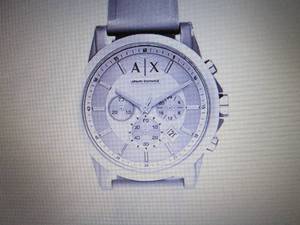 Armani Exchange Mens Banks White S...