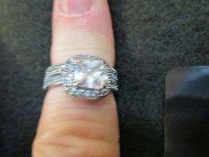 2pc CZ Bridal Set Size 6...