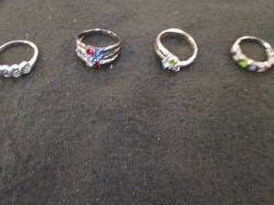 4 Pre-Personalized Rings...