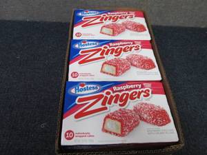 3- 10pk 13.4 oz Boxes Hostess Raspb...