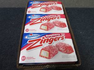3- 10pk 13.4 oz Boxes Hostess Raspb...