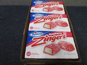 3- 10pk 13.4 oz Boxes Hostess Raspb...