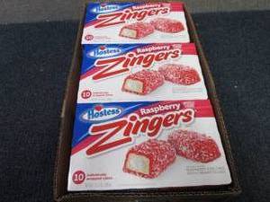 3- 10pk 13.4 oz Boxes Hostess Raspb...