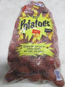 20 lb Minnesota Grown Red Potatoes...