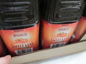 8- 64 oz Bottles Peach Sweet Leaf S...