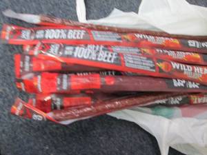 12 Jack Links Long Wild Heat Beef S...