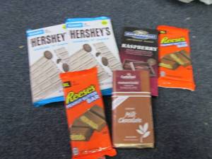 6 Assorted Large Chocolate Bars...